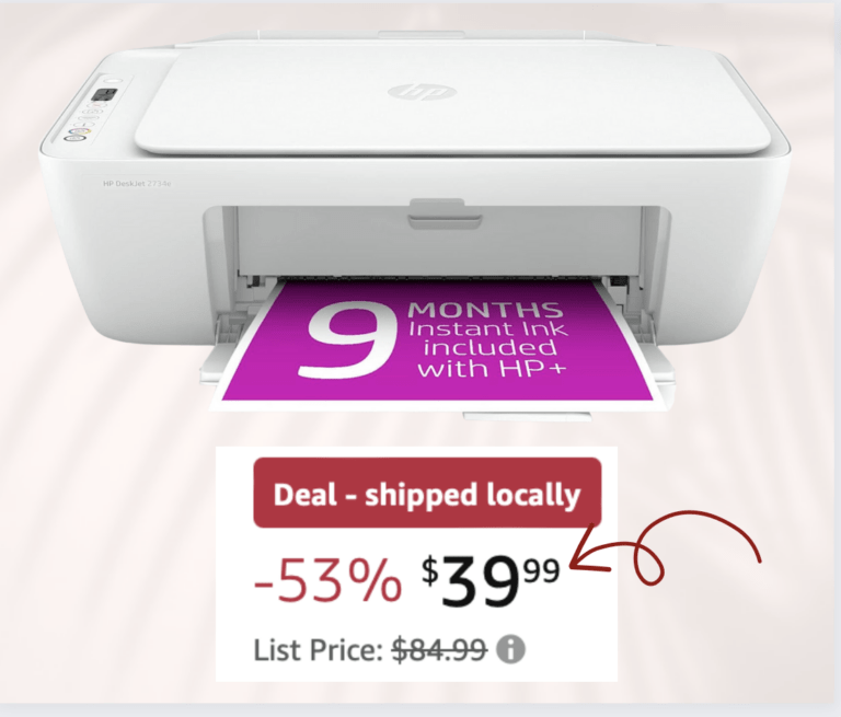 HP DeskJet Printer!